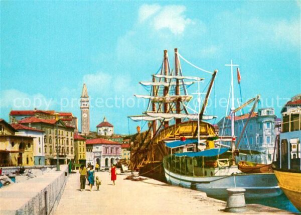 Piran Hafenpartie