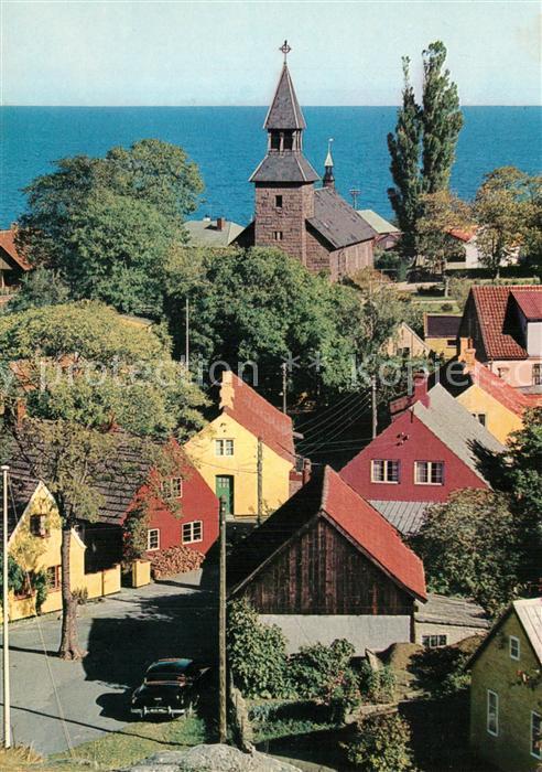 Bornholm Udsigt over Gudhjem