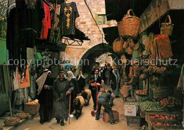 Jerusalem Yerushalayim Markt in der Altstadt