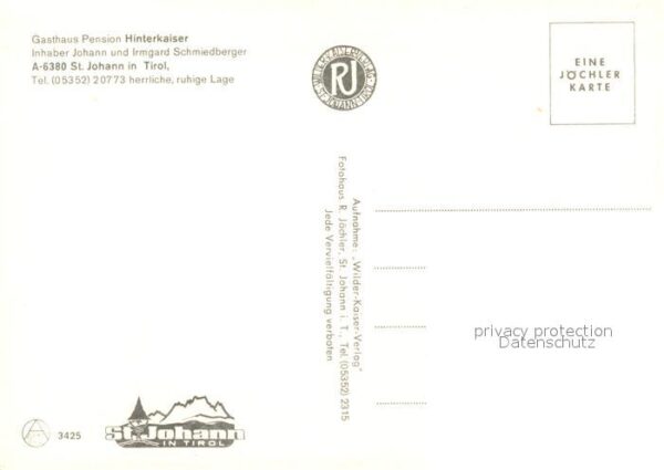 St Johann Tirol Gasthaus Pension Hinterkaiser Gaststube – Bild 2