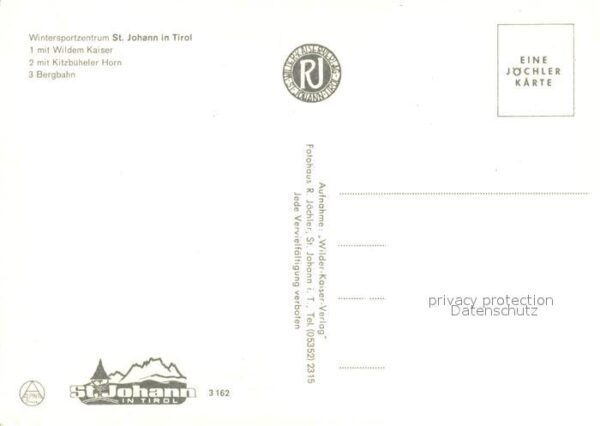 St Johann Tirol mit Wildem Kaiser Kitzbüheler Horn und – Bild 2