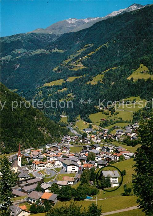 St Leonhard Pitztal Panorama Lageplan Pension Sonnenhof Hot