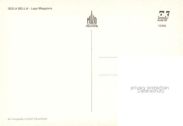 Isola Bella Lago Maggiore Fliegeraufnahme – Bild 2