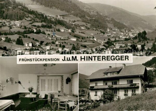 Bad Kleinkirchheim Kaernten Panorama Pension Hinteregger Gaststube