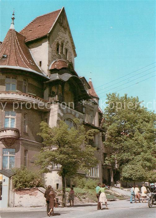 Olsztyn Allenstein Secesyjna kamieniczka przy ulicy Dabrow