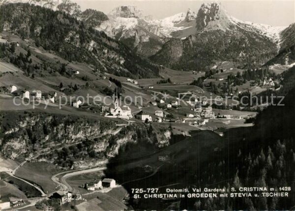 St Christina Groeden mit Stevie und Tschier