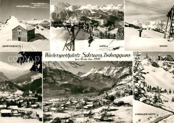 Schruns Tschagguns Wormserhütte Kapell Grabs Panorama Lind