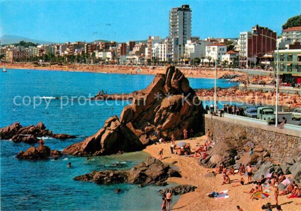 Lloret de Mar Vista parcial desde La Caleta