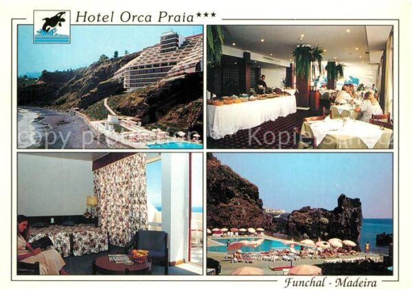 Funchal Hotel Orca Praia Gastraum Zimmer Pool