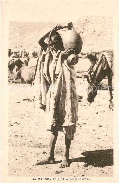 Teluet Maroc Marokko Porteur d_Eau