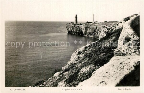 Gibraltar Leuchtturm Küste