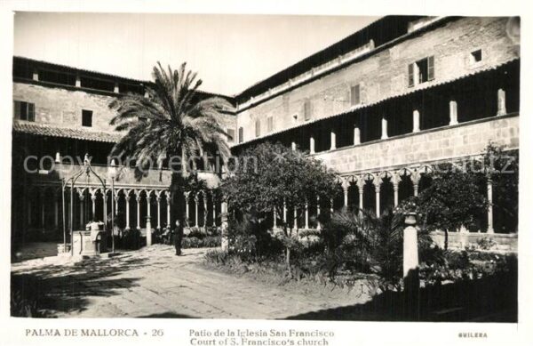 Palma de Mallorca Kirche San Francisco Kreuzgang