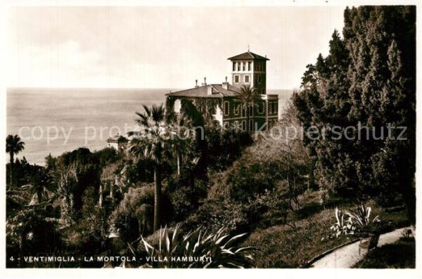 Ventimiglia Liguria Villa Hambury