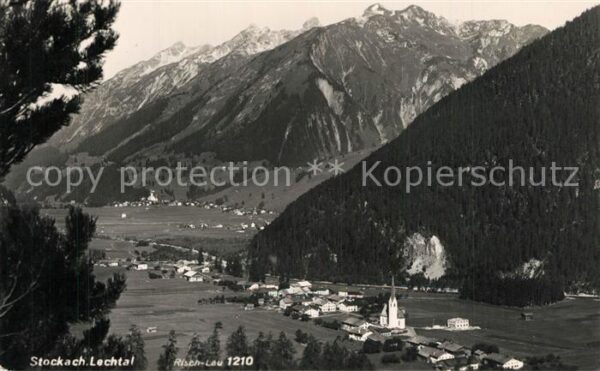 Stockach Tirol Panorama Lechtal