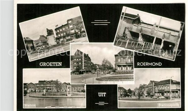 Roermond Bevrljdingamonument Tunnel Station Stat