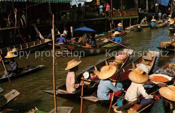 Damnernsaduak Floating Market Rajburi