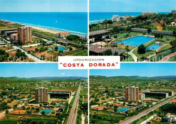 Tarragona Costa Dorada Fliegeraufnahme