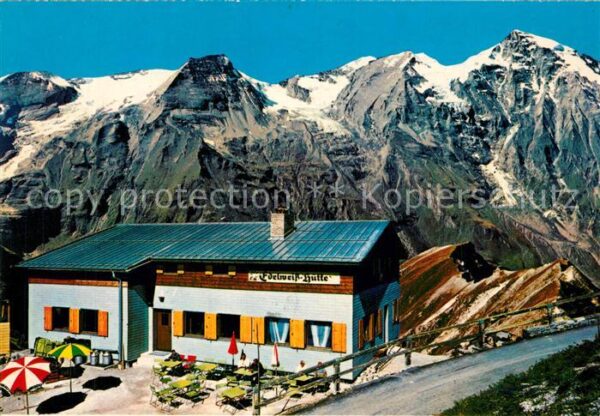 Edelweisshuette Rifugio Ciasota Großglockner Hochalpenstraße