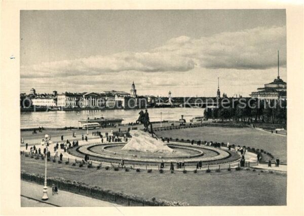 Leningrad St Petersburg Monument Peter I