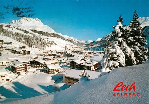 Lech Vorarlberg Winterlandschaft