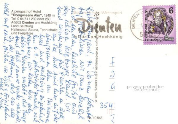 Dienten Hochkoenig Alpengasthof Hotel Übergossene Alm – Bild 2