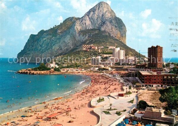 Alicante Penon de Ifach Paseo Maritimo