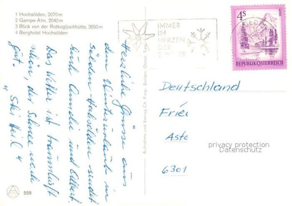 Hochsoelden Skiparadies Winterlandschaft – Bild 2