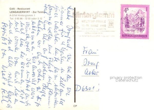 Hinterglemm Saalbach Cafe Restaurant Lengauerwirt Zur Tenne – Bild 2