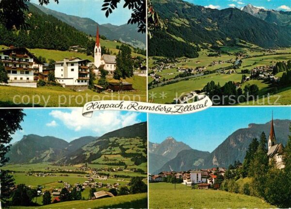 Ramsberg Zillertal Kirche Panorama