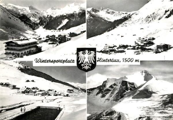 Hintertux Zillertal Winterlandschaft