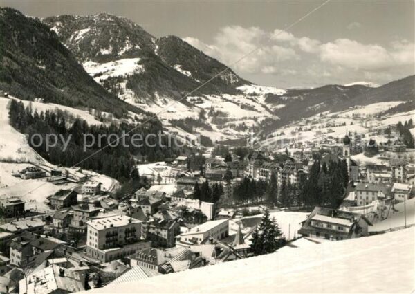 Ortisei St Ulrich Winterlandschaft