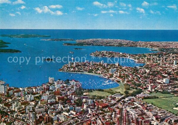 Sydney New South Wales Fliegeraufnahme