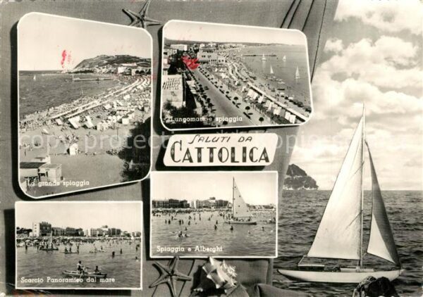 Cattolica Rimini Grande Spiaggia Lungomare Panorama