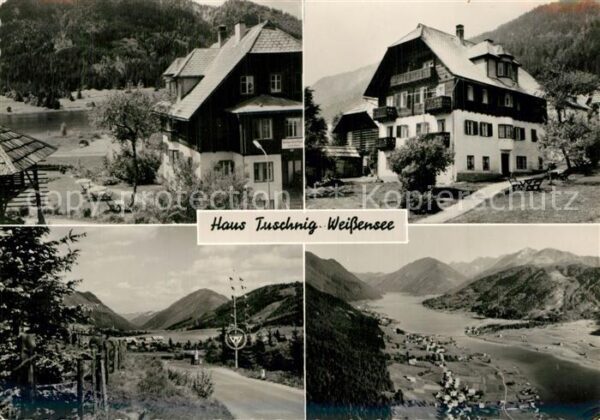 Weissensee Kaernten Haus Tuschnig