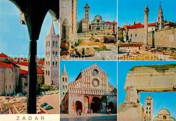 Zadar Zadra Zara Kathedrale Sehenswürdigkeiten
