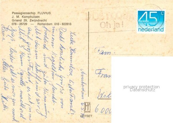 Zwijndrecht Netherlands Passagiersschip Fluvius – Bild 2