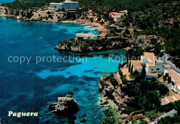 Paguera Mallorca Islas Baleares Fliegeraufnahme