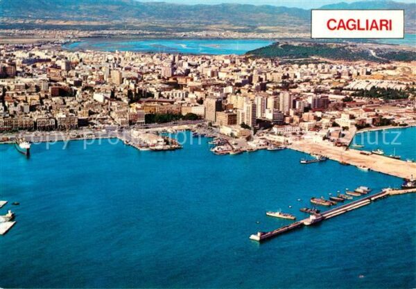 Cagliari Fliegeraufnahme