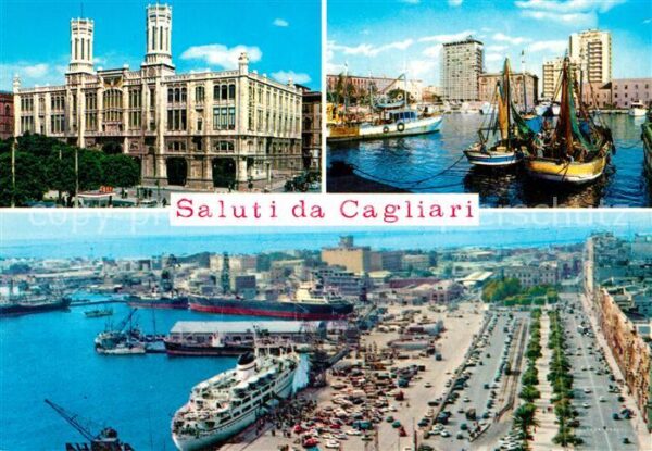 Cagliari Palazzo Comunale Porto via Roma