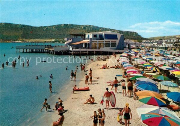 Cagliari Spiaggia del Poetto Stabilimento Lido