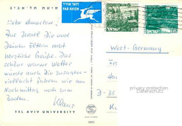 Tel Aviv Universitiy – Bild 2