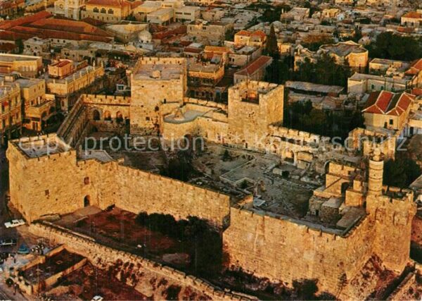 Jerusalem Yerushalayim Fliegeraufnahme