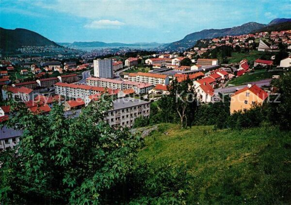 Bergen Norwegen Landas