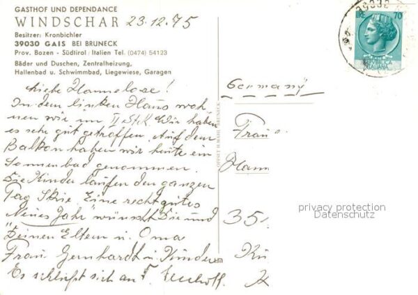 Gais Taufers Gasthof Dependance Windschaft – Bild 2