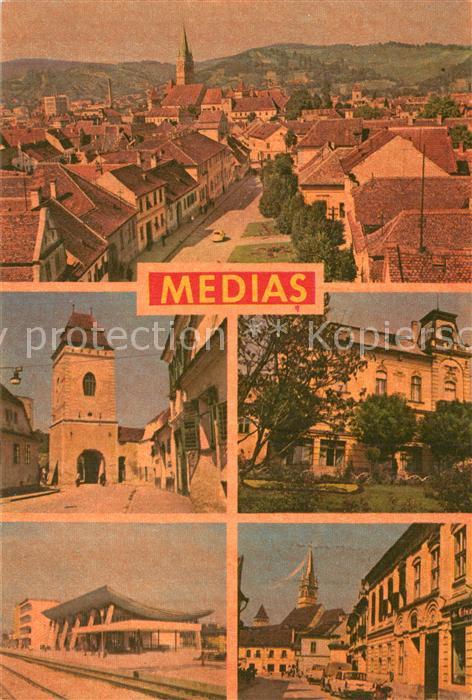 Medias Stadttor Panorama Stadtansichten
