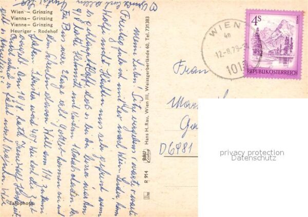 Grinzing Wien Heuriger Rodehof – Bild 2