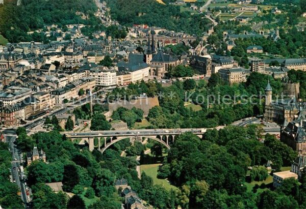 LUXEMBOURG  Luxemburg Fliegeraufnahme