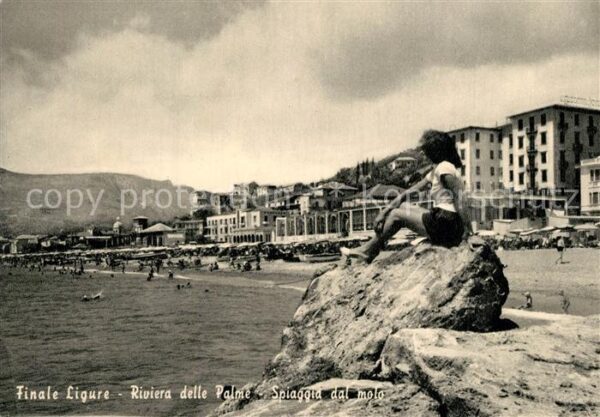 Finale Ligure Spiaggia dal Molo