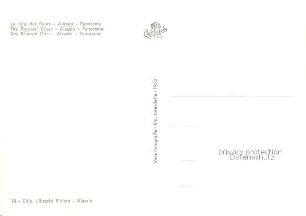 ALASSIO Savona Liguria IT Panorama – Bild 2