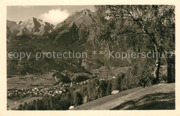 Imst Tirol mit Mutterkopf und Plattein
